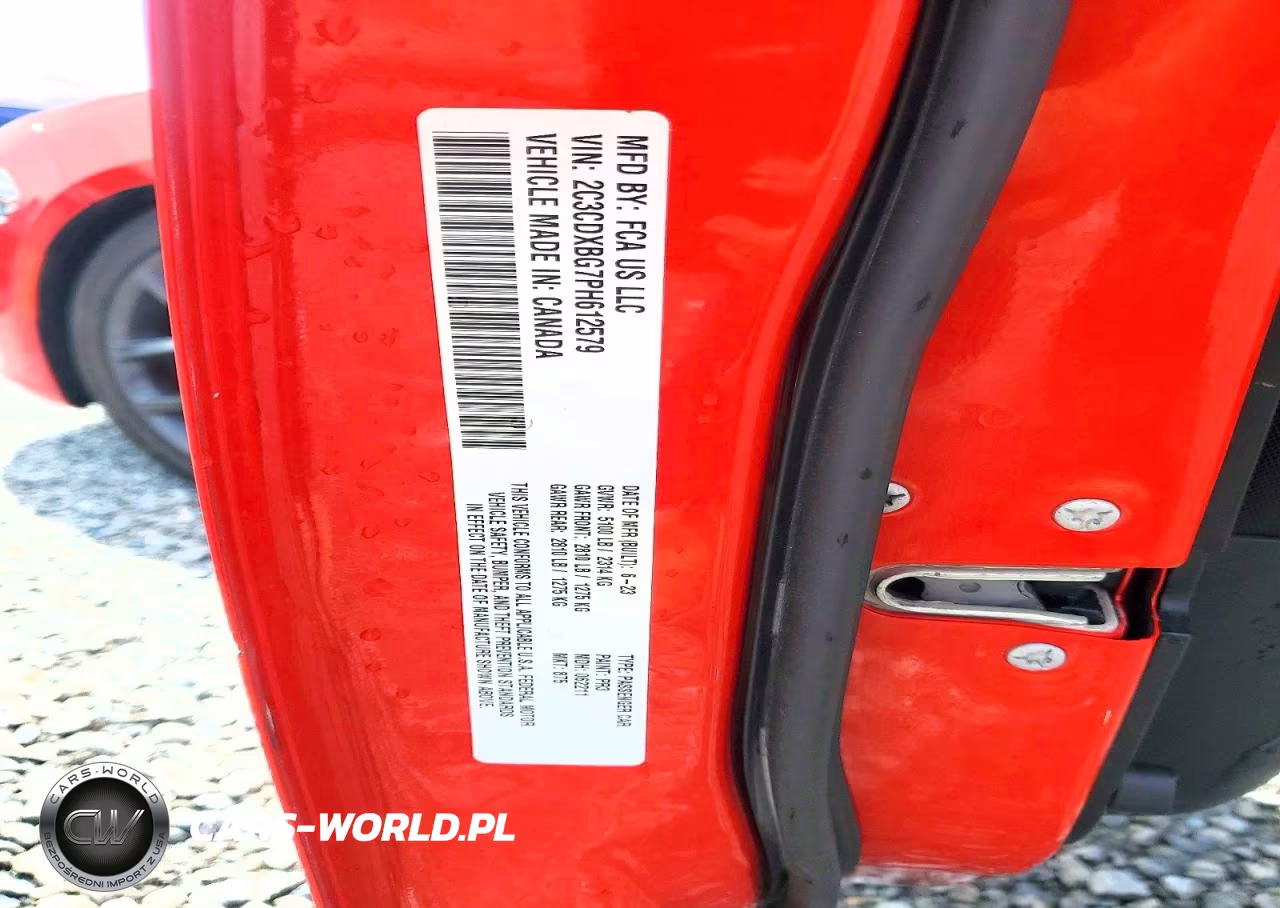 2023 Dodge Charger Sxt VIN:2C3CDXBG7PH612579 - 13