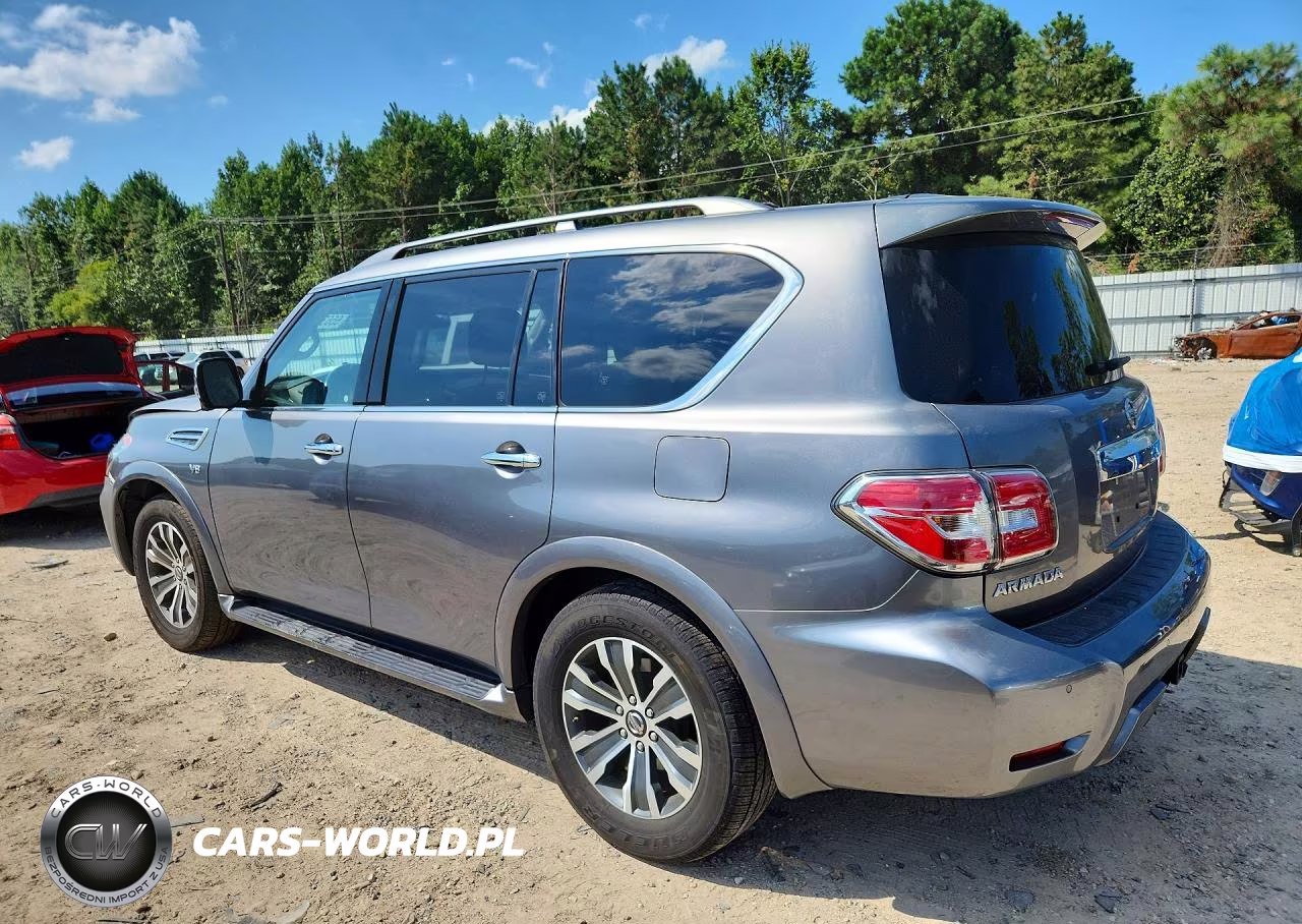 2019 Nissan Armada Sl VIN:JN8AY2ND6K9088916 - 2