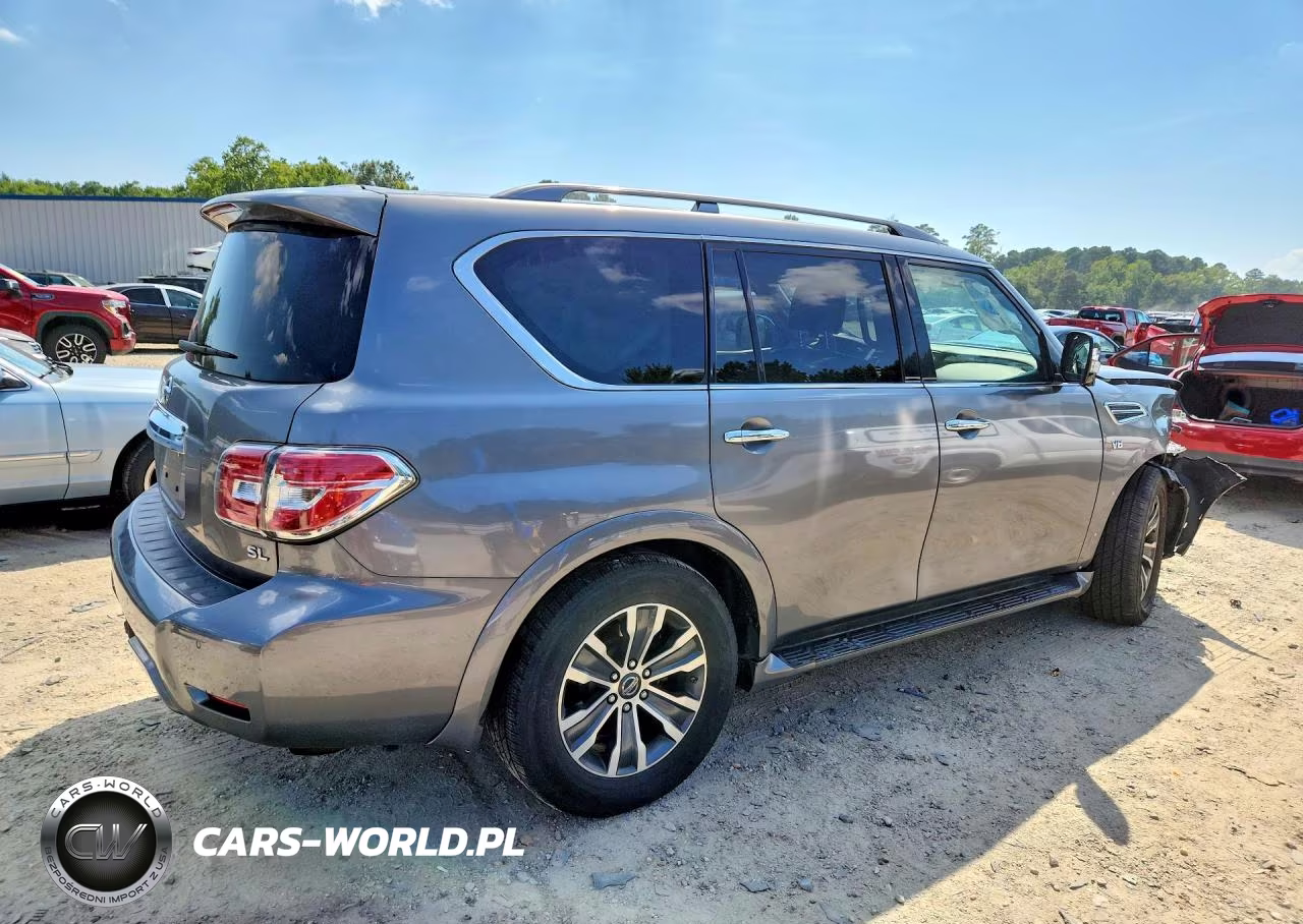 2019 Nissan Armada Sl VIN:JN8AY2ND6K9088916 - 3