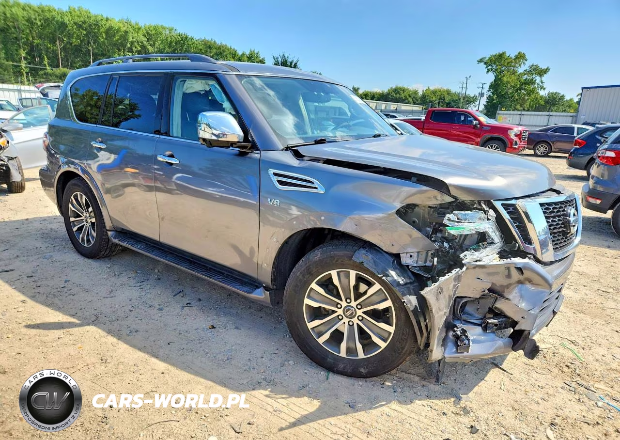 2019 Nissan Armada Sl VIN:JN8AY2ND6K9088916 - 4