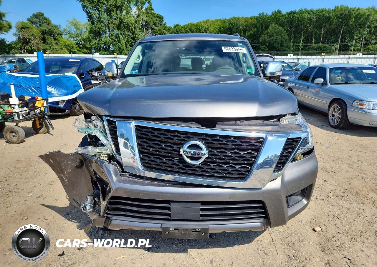 2019 Nissan Armada Sl VIN:JN8AY2ND6K9088916 - 5
