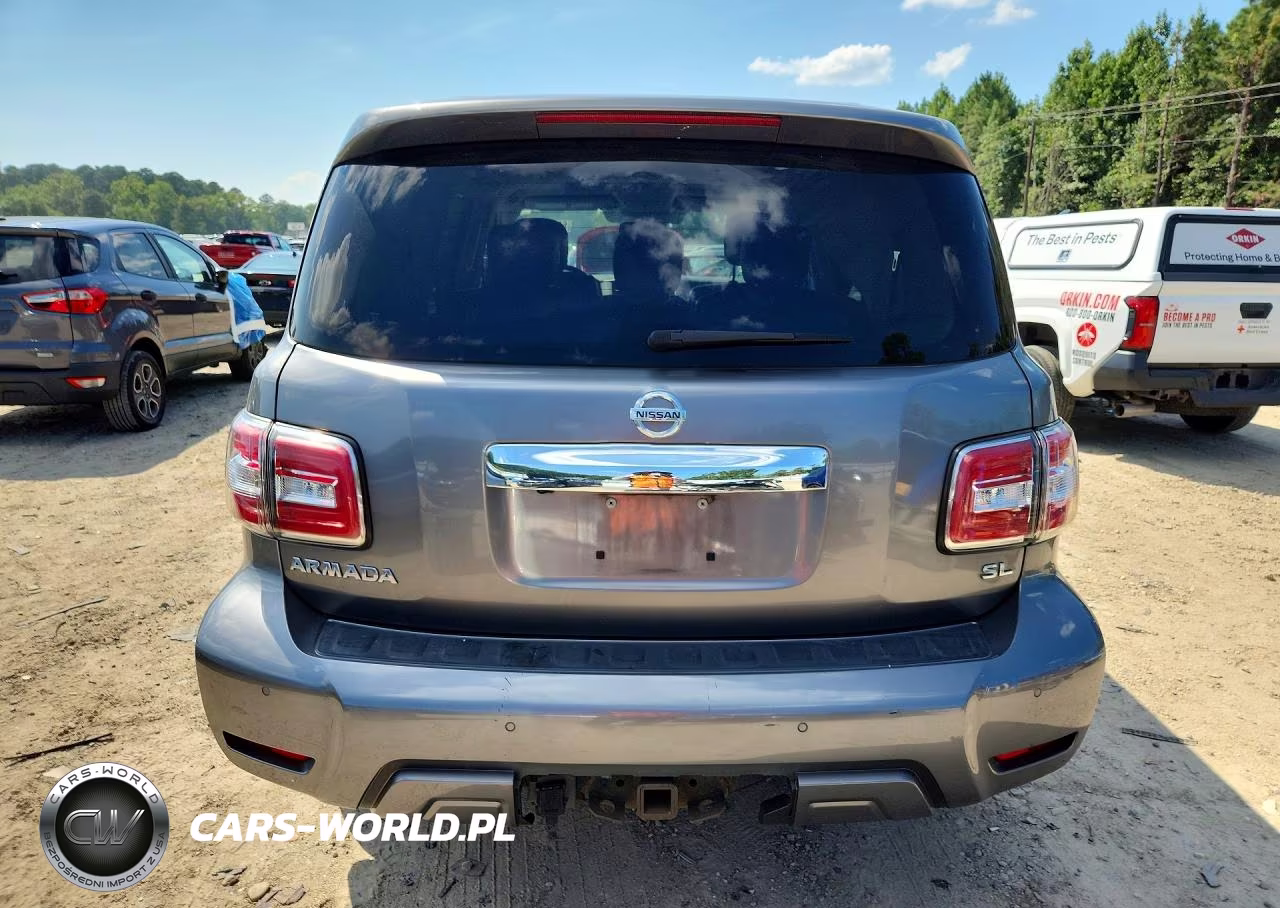 2019 Nissan Armada Sl VIN:JN8AY2ND6K9088916 - 6