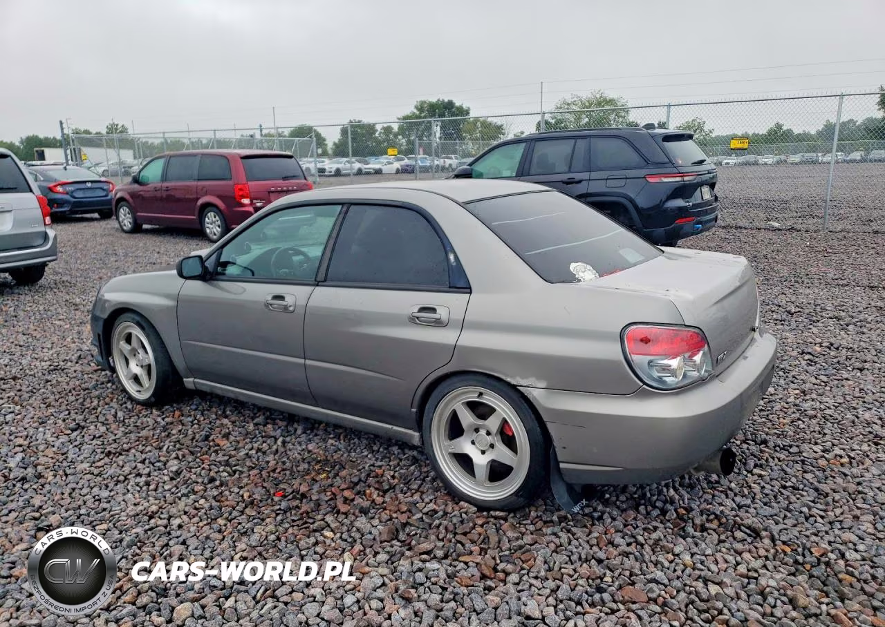 2006 Subaru Impreza Wrx VIN:JF1GD79656G511437 - 2