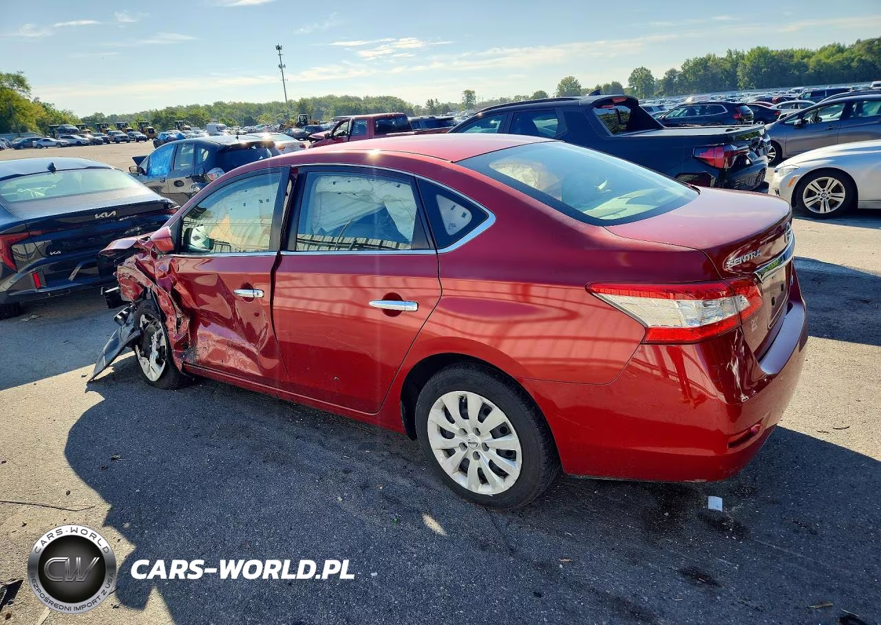 2014 Nissan Sentra S VIN:3N1AB7APXEY341330 - 2