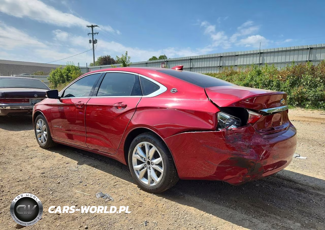 2018 Chevrolet Impala Lt VIN:1G1105S36JU145944 - 2