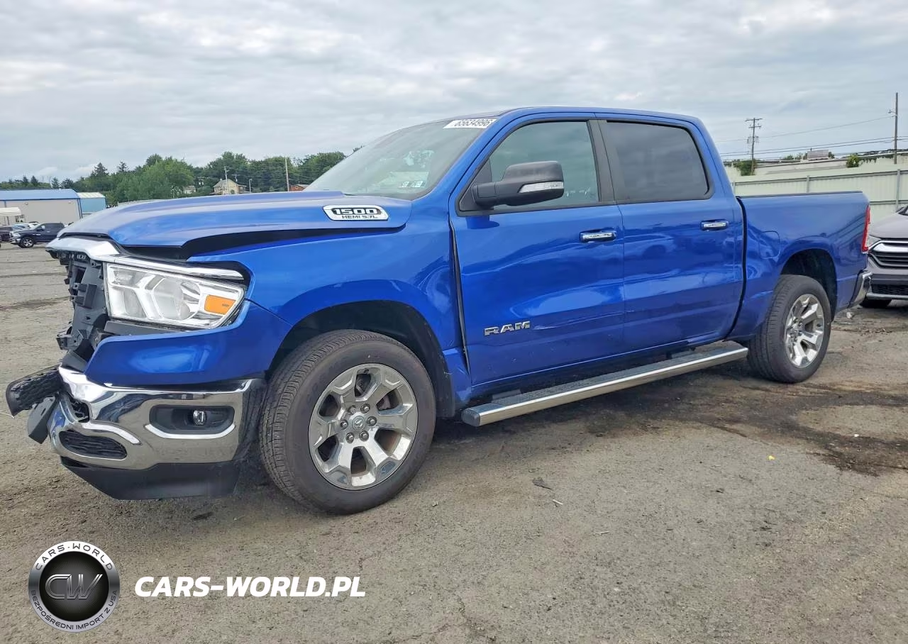 2019 Ram 1500 Big Horn-Lone Star VIN:1C6SRFFT2KN797657 - 1