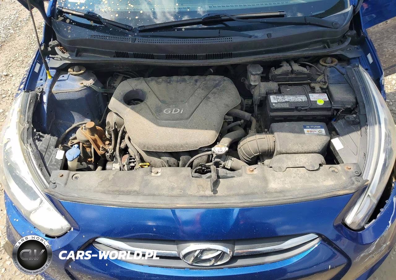 2015 Hyundai Accent Gs VIN:KMHCT5AE1FU219364 - 11