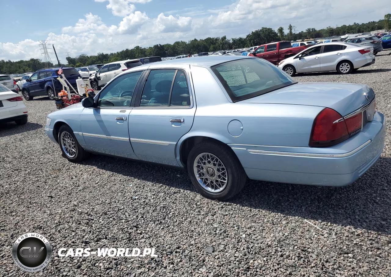 1999 Mercury Grand Marquis Gs VIN:2MEFM74W1XX724408 - 2