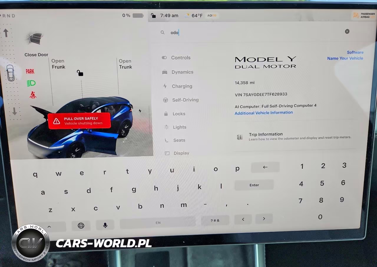 2026 Tesla Model Y VIN:7SAYGDEE7TF628933 - 9