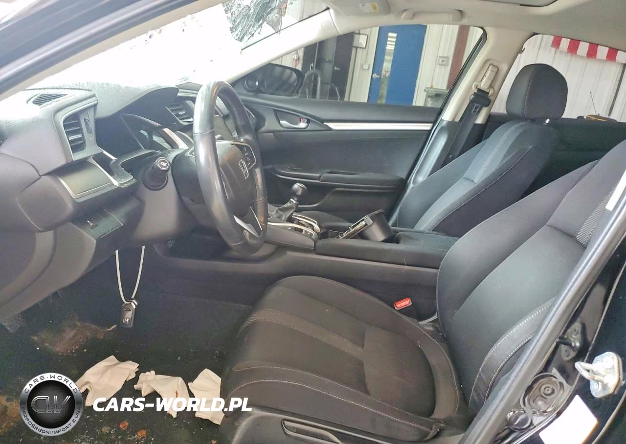 2018 Honda Civic Ex VIN:2HGFC1E37JH646631 - 7