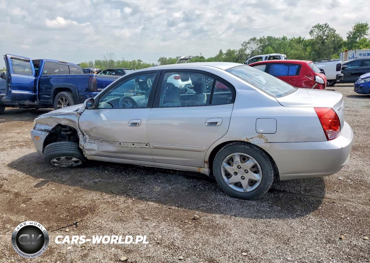 2004 Hyundai Elantra Gls VIN:KMHDN46D34U775553 - 2