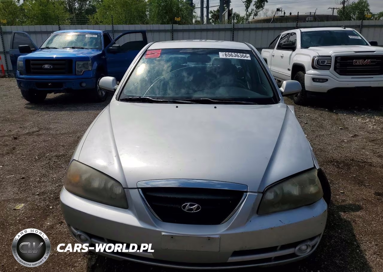 2004 Hyundai Elantra Gls VIN:KMHDN46D34U775553 - 5