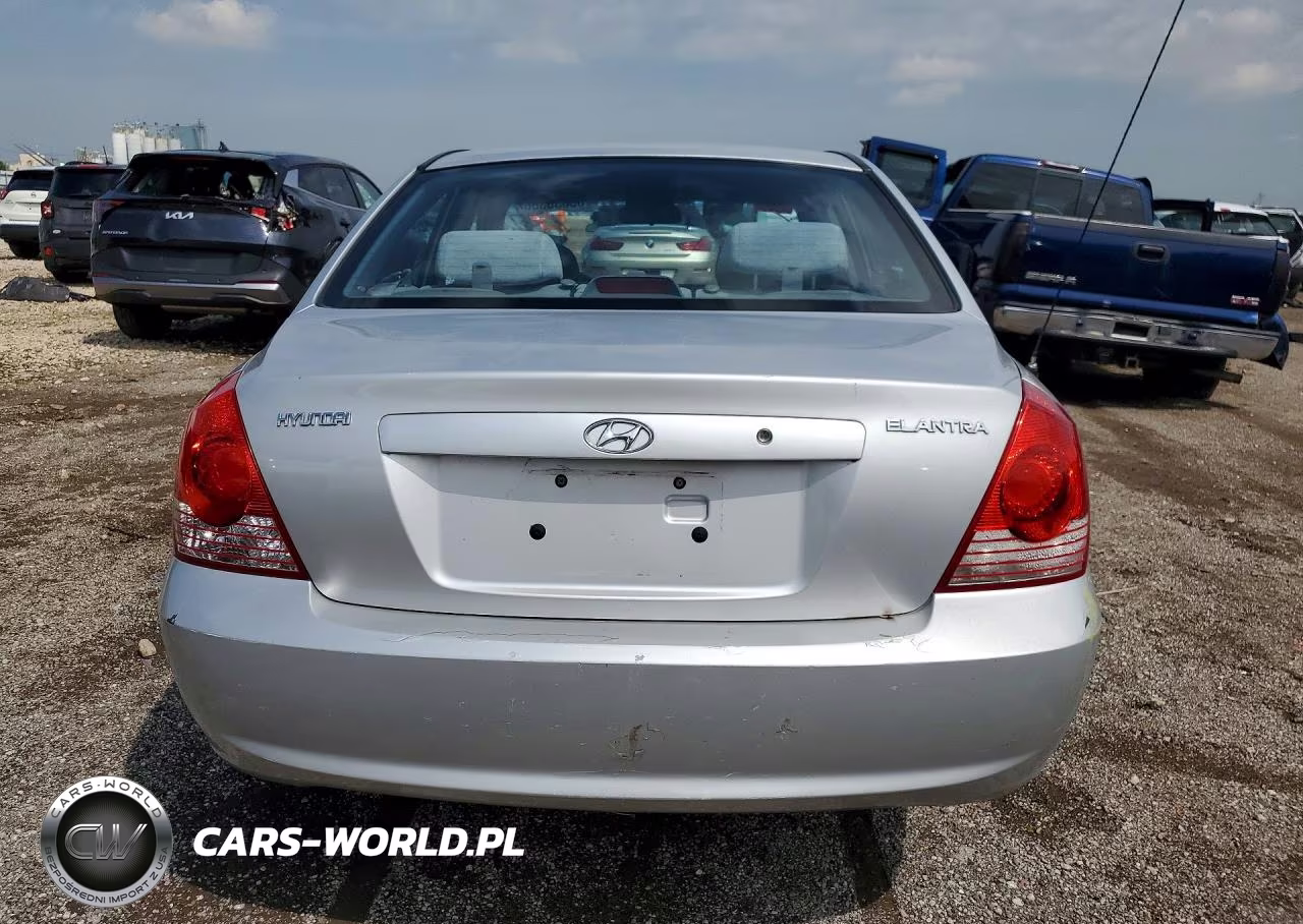 2004 Hyundai Elantra Gls VIN:KMHDN46D34U775553 - 6