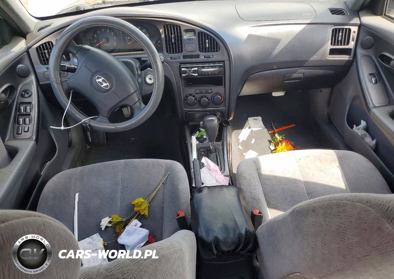 2004 Hyundai Elantra Gls VIN:KMHDN46D34U775553 - 8