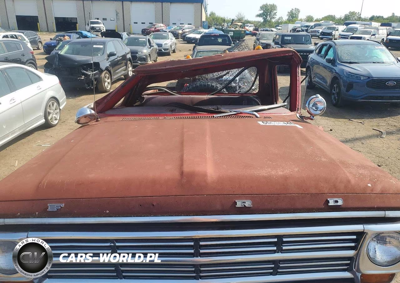1968 Ford F-250 VIN:F26YCD27072 - 11