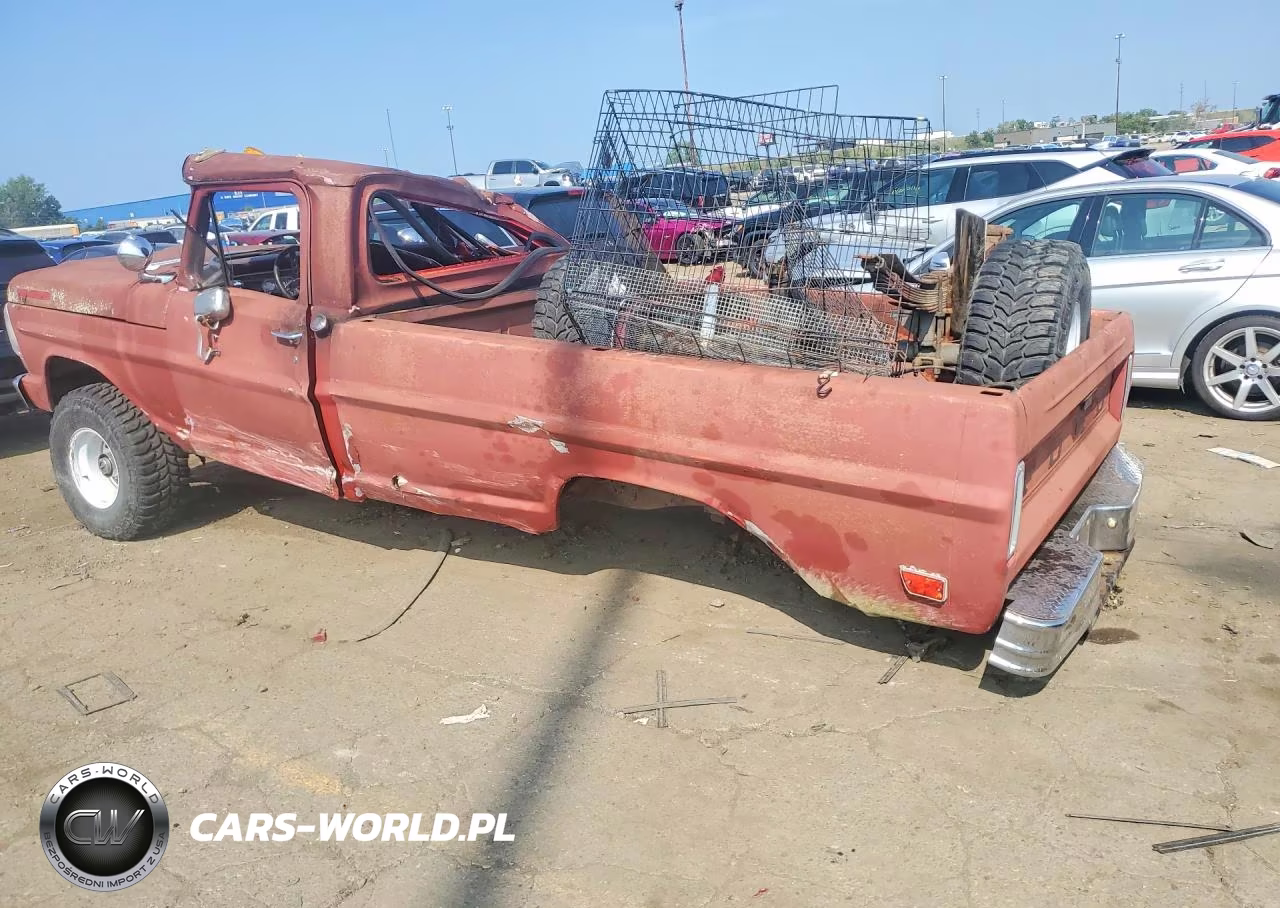 1968 Ford F-250 VIN:F26YCD27072 - 2