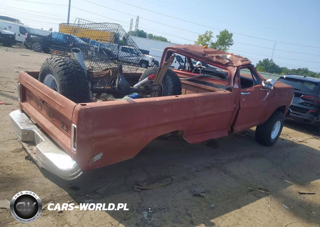 1968 Ford F-250 VIN:F26YCD27072 - 3