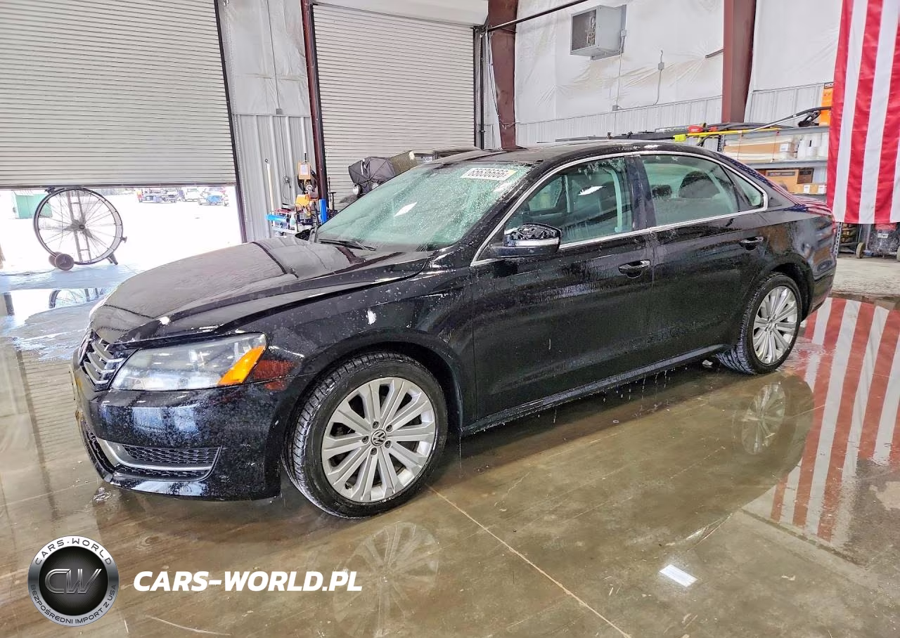 2013 Volkswagen Passat Se VIN:1VWBN7A36DC102397 - 1