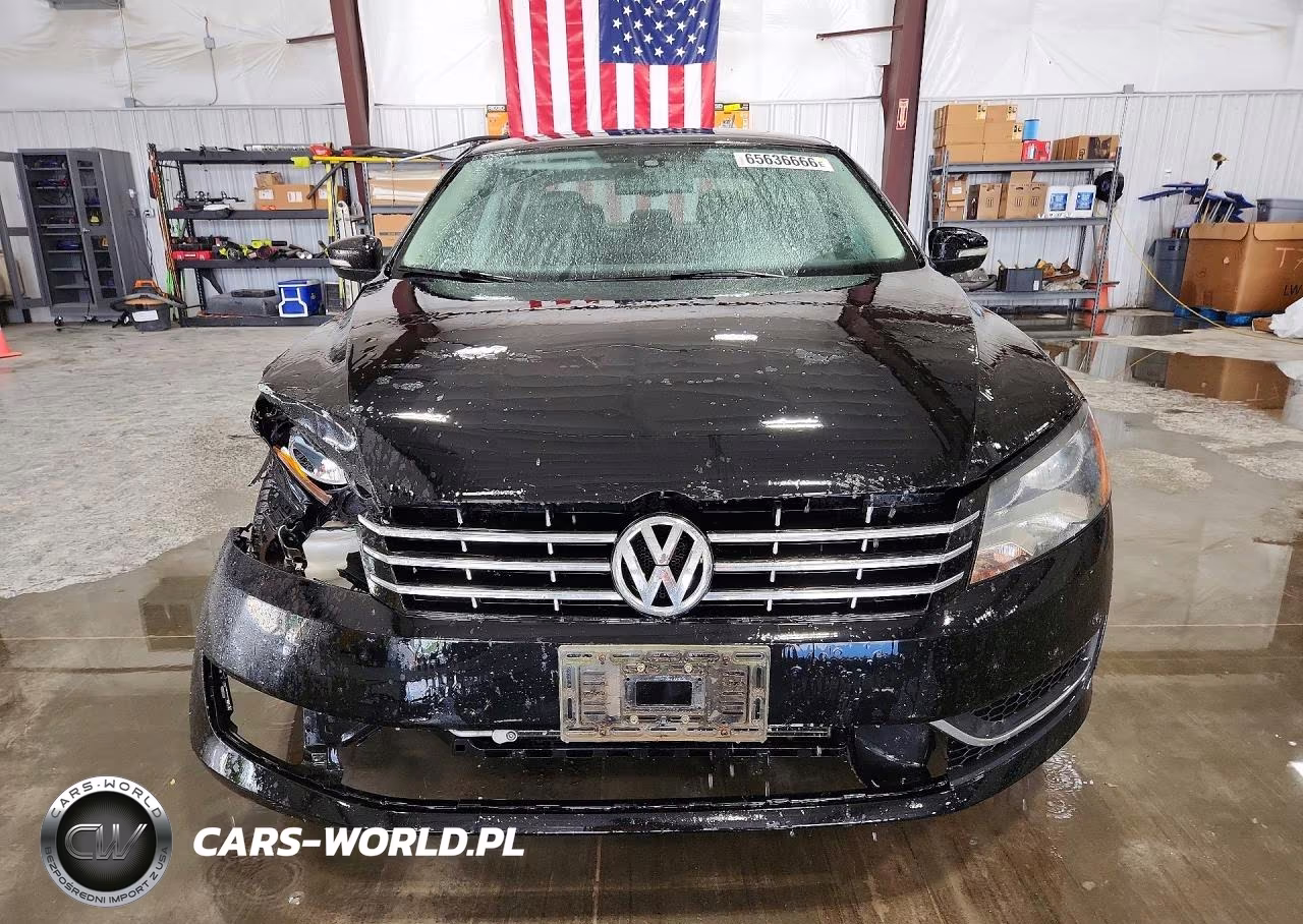 2013 Volkswagen Passat Se VIN:1VWBN7A36DC102397 - 5