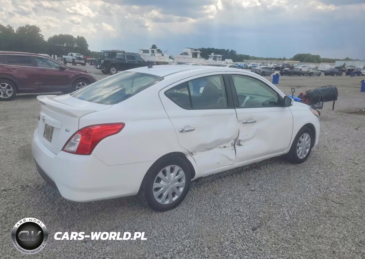 2017 Nissan Versa 1.6 Sv VIN:3N1CN7AP7HK458063 - 3
