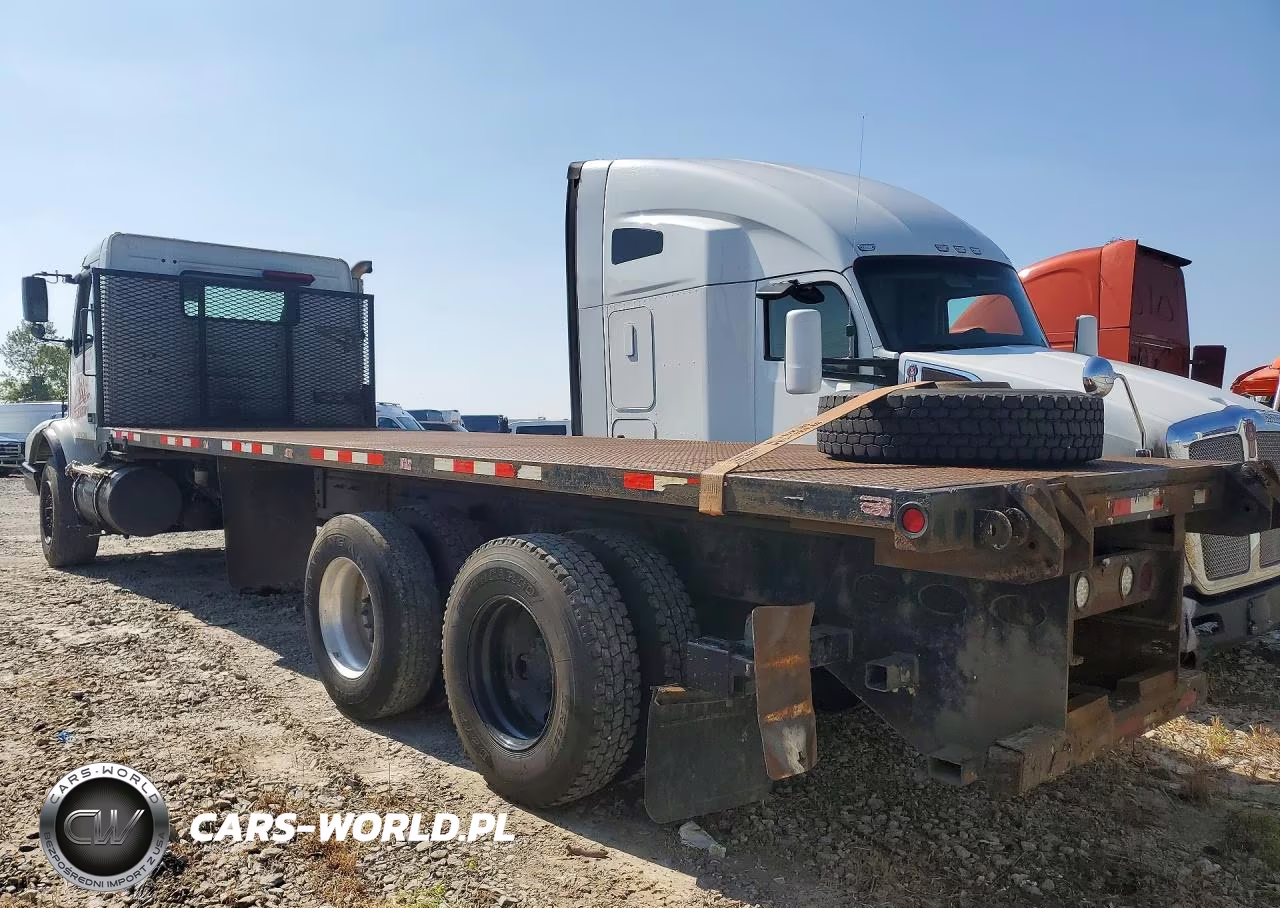 2004 Volvo Vhd Flatbed Truck VIN:4V5KC9GF54N352496 - 2