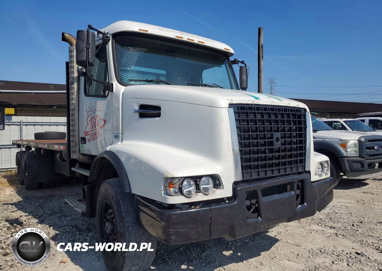 2004 Volvo Vhd Flatbed Truck VIN:4V5KC9GF54N352496 - 4