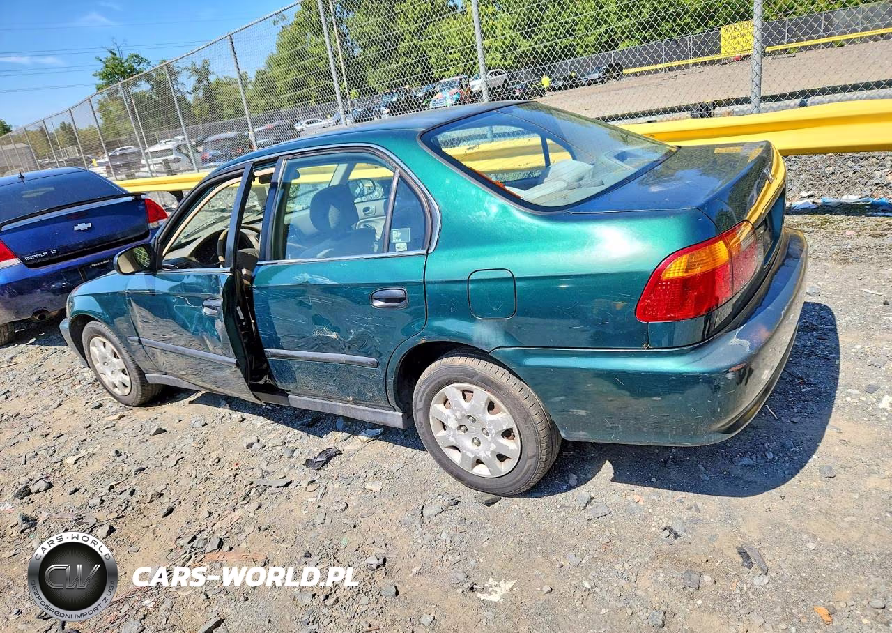 2000 Honda Civic Lx VIN:1HGEJ6574YL034644 - 2