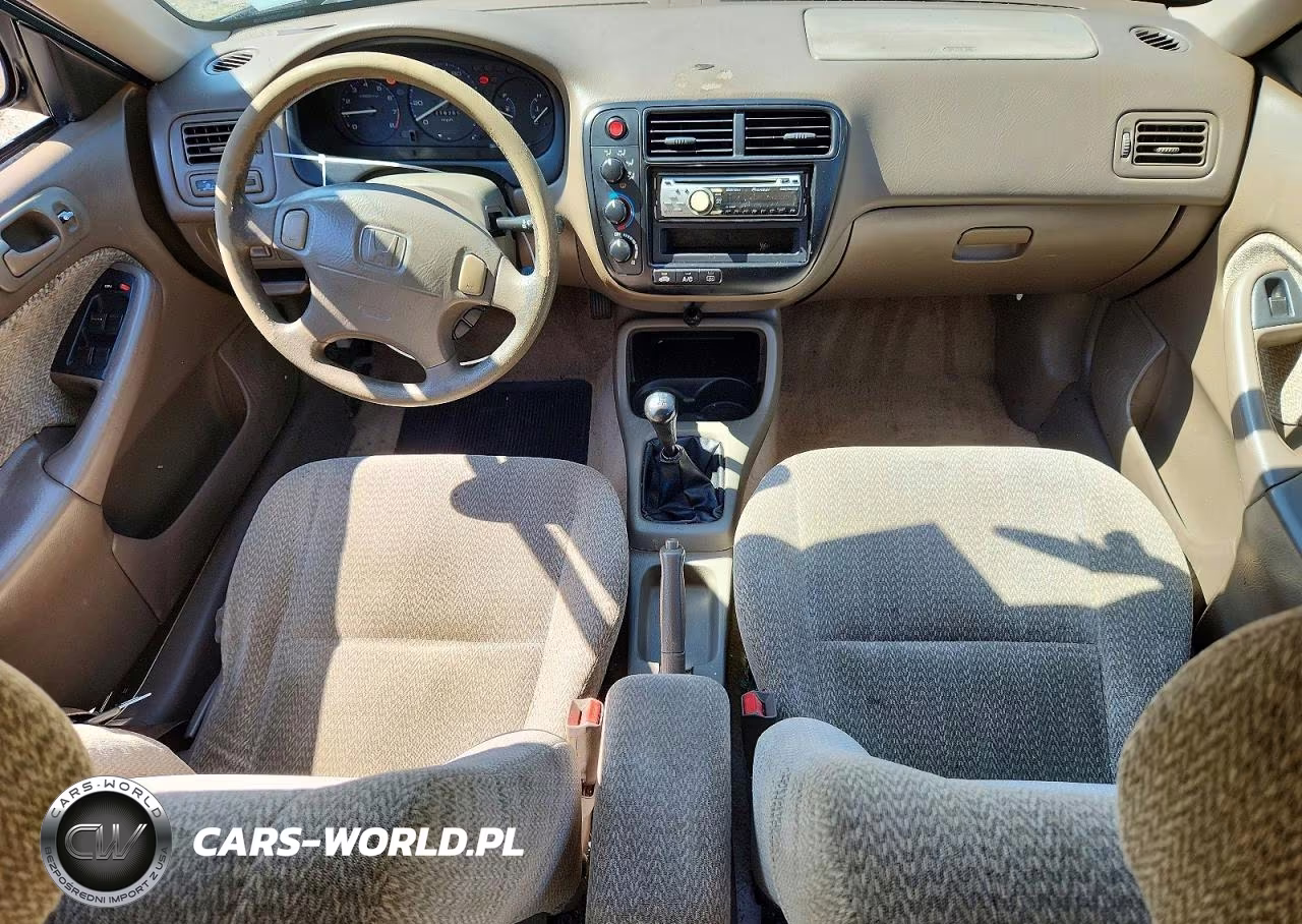 2000 Honda Civic Lx VIN:1HGEJ6574YL034644 - 8