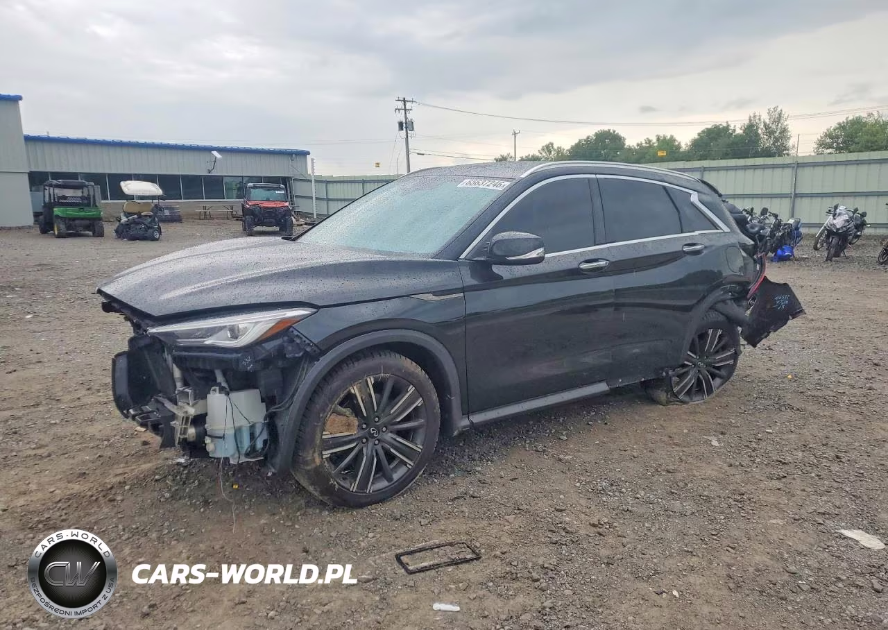 2021 Infiniti Qx50 Luxe VIN:3PCAJ5BB3MF121531 - 1