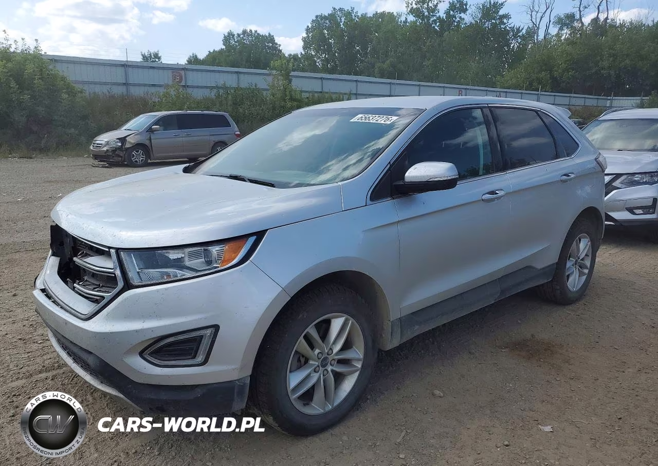 2017 Ford Edge Sel VIN:2FMPK4J8XHBB26814 - 1