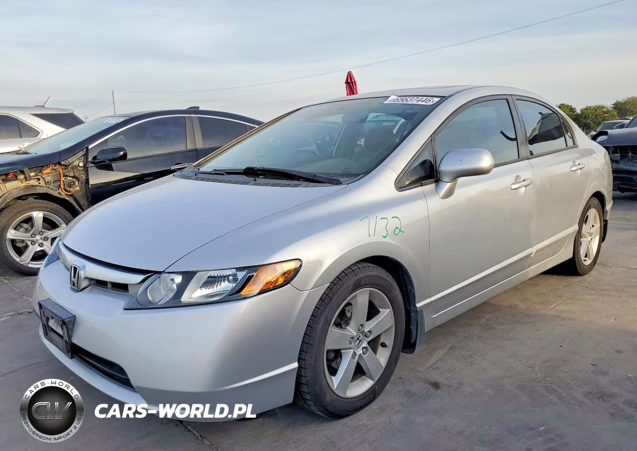 2007 Honda Civic Ex VIN:1HGFA16837L070581 - 1