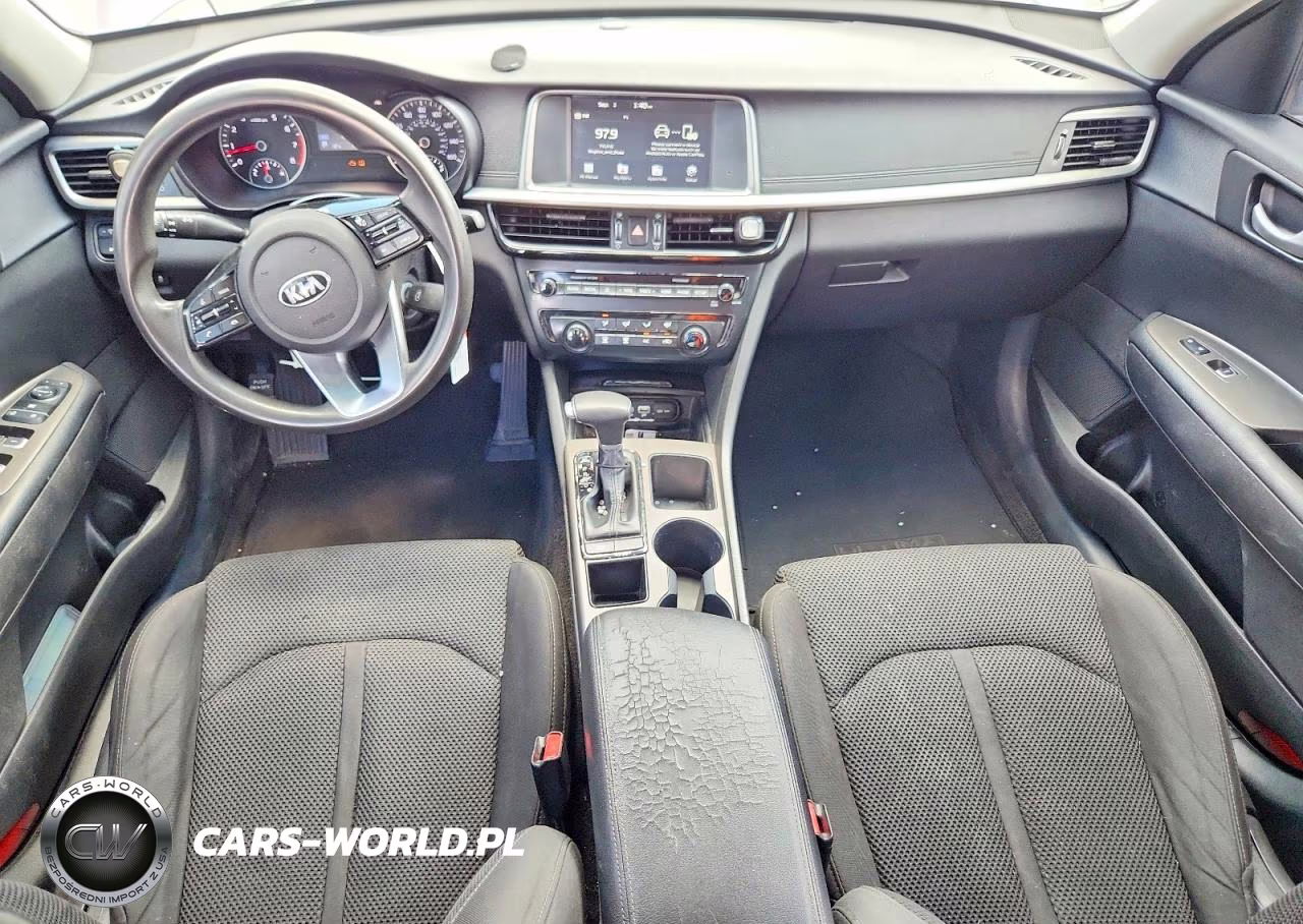 2019 Kia Optima Lx VIN:5XXGT4L3XKG278201 - 8