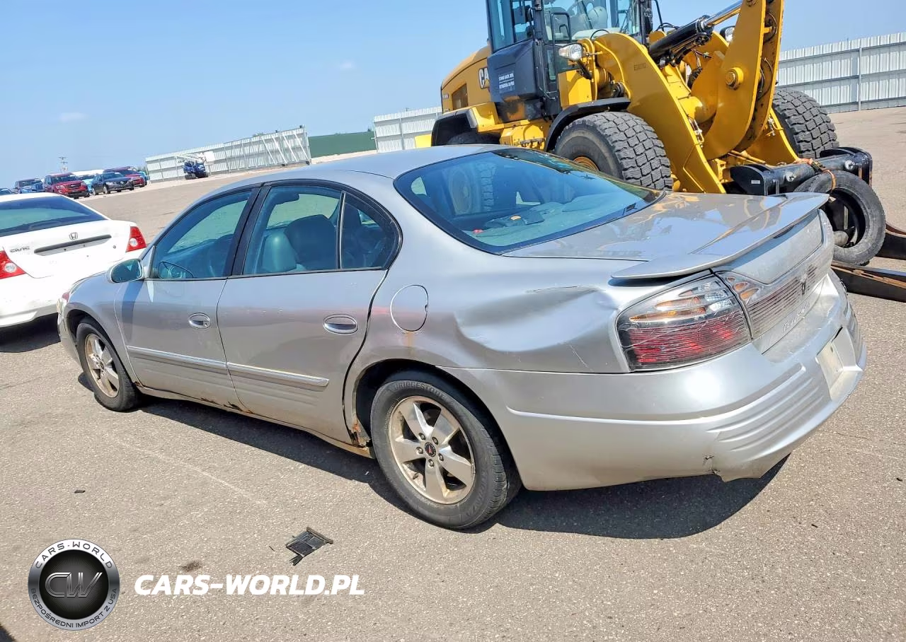 2005 Pontiac Bonneville Se VIN:1G2HX52K85U169505 - 2