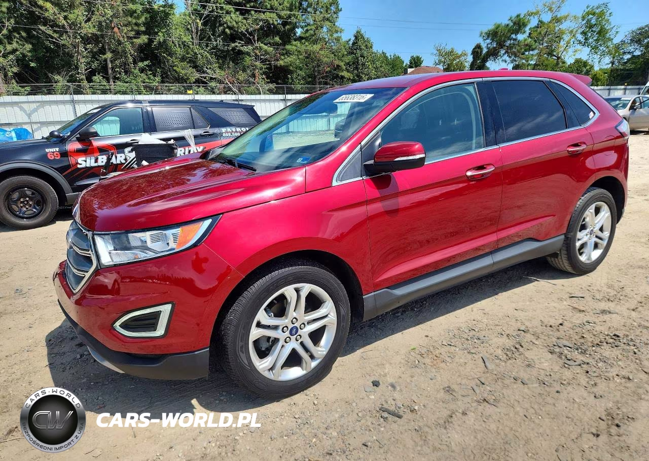 2018 Ford Edge Titanium VIN:2FMPK3K97JBC09611 - 1