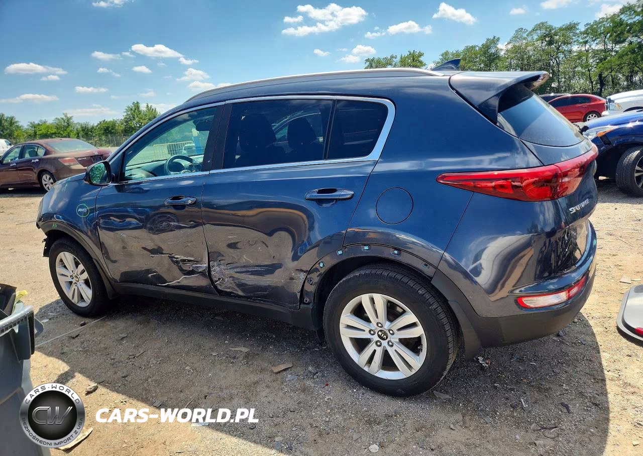 2017 Kia Sportage Lx VIN:KNDPMCAC6H7180570 - 2