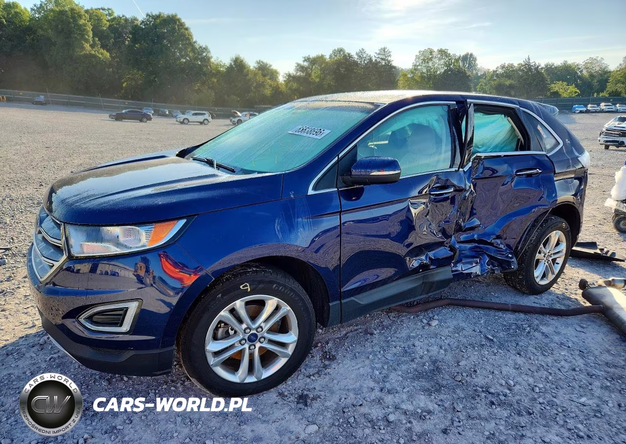 2016 Ford Edge Titanium VIN:2FMPK3K9XGBB17210 - 1
