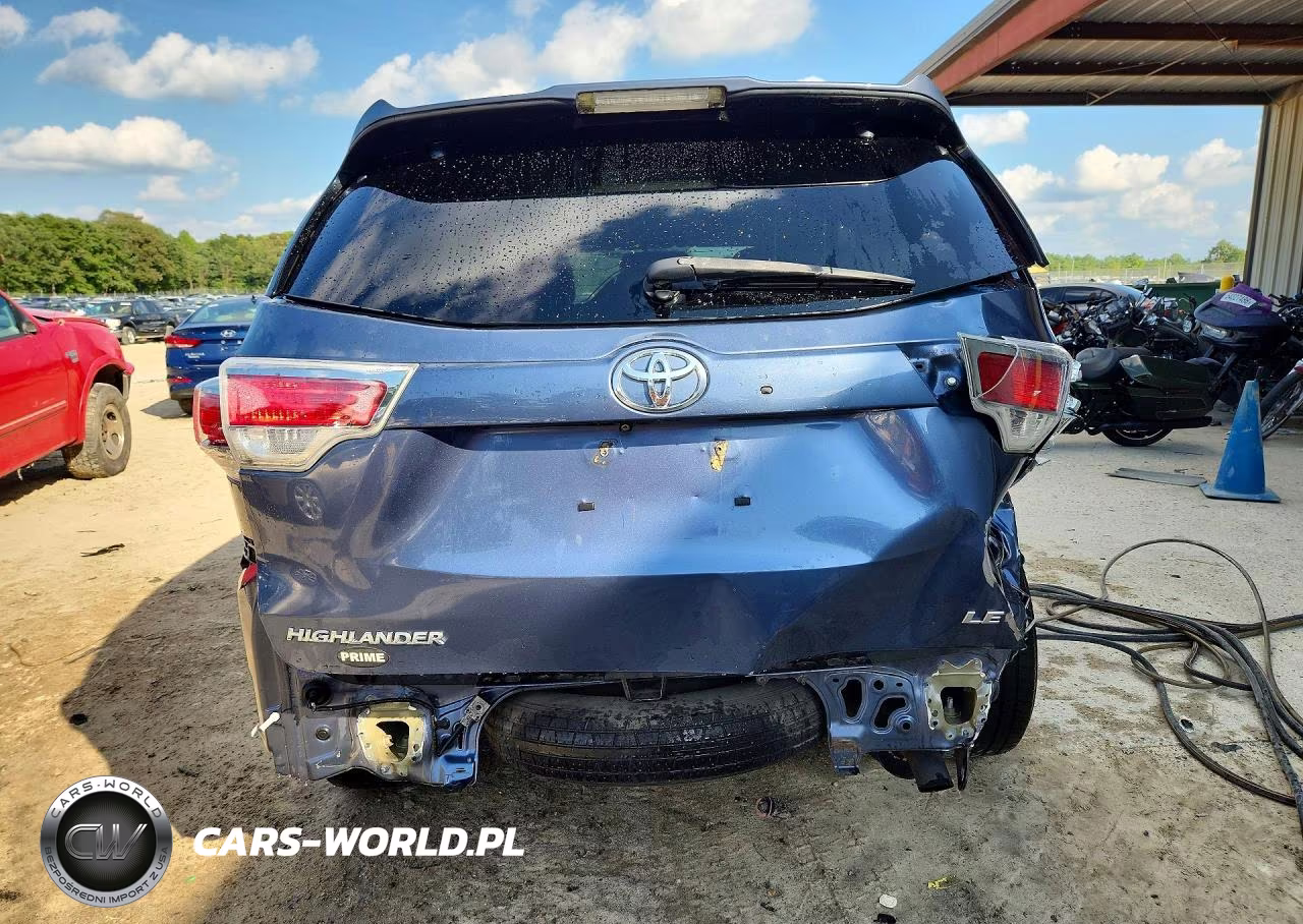 2016 Toyota Highlander Le Plus VIN:5TDBKRFH6GS352415 - 6