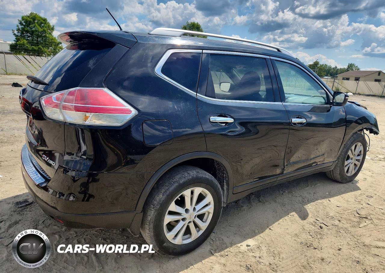 2015 Nissan Rogue Sv VIN:KNMAT2MV7FP554522 - 3