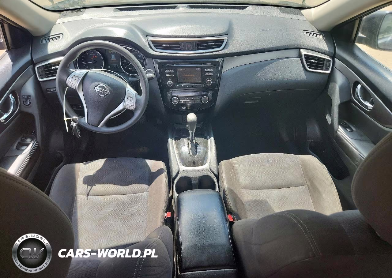 2015 Nissan Rogue Sv VIN:KNMAT2MV7FP554522 - 8