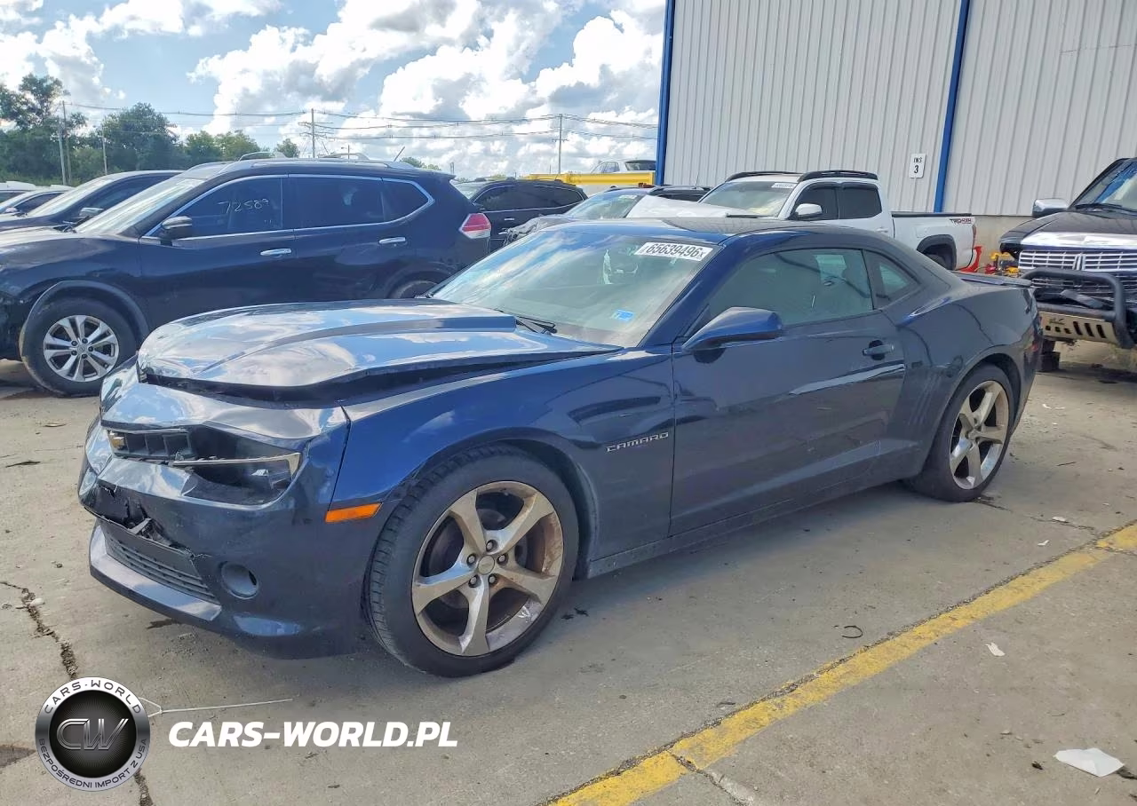 2015 Chevrolet Camaro Lt VIN:2G1FF1E32F9274079 - 1