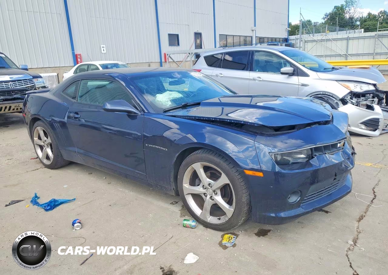 2015 Chevrolet Camaro Lt VIN:2G1FF1E32F9274079 - 4