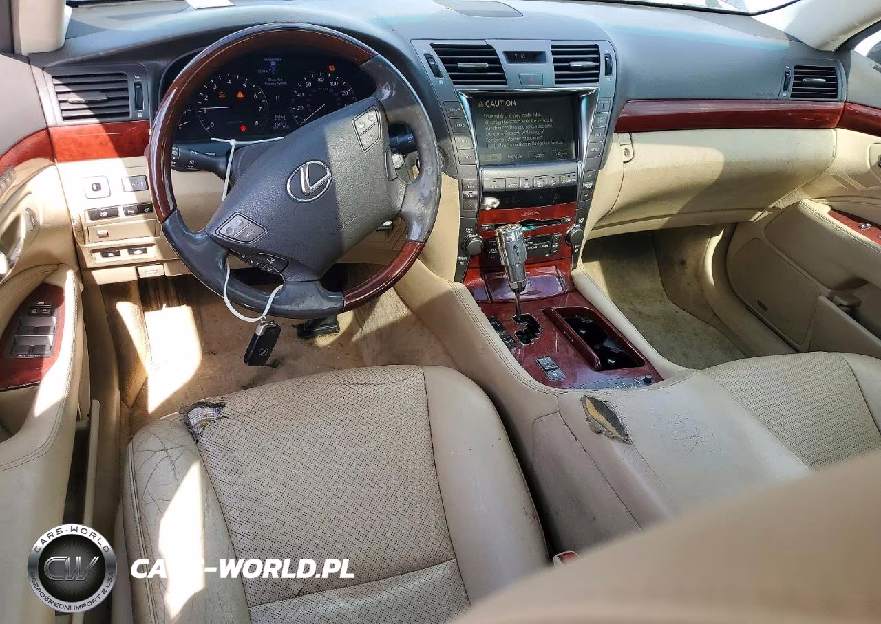 2007 Lexus Ls 460 VIN:JTHBL46F275041356 - 8