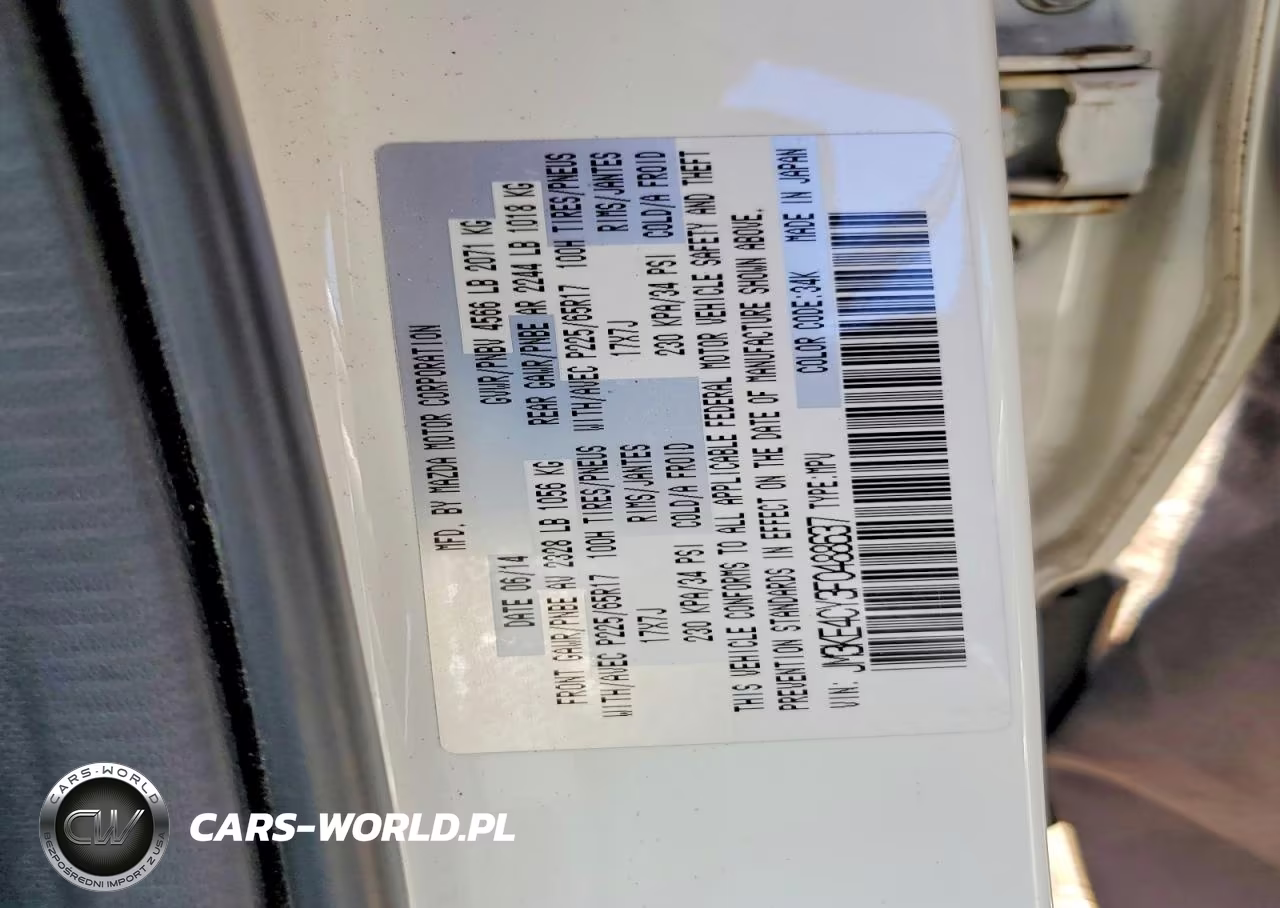 2015 Mazda Cx-5 Touring VIN:JM3KE4CY3F0488637 - 14