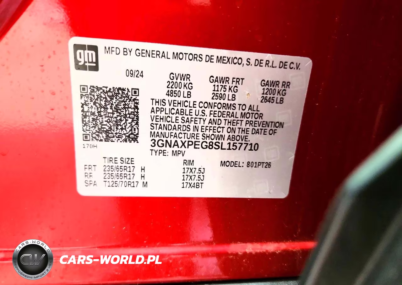2025 Chevrolet Equinox Lt VIN:3GNAXPEG8SL157710 - 13