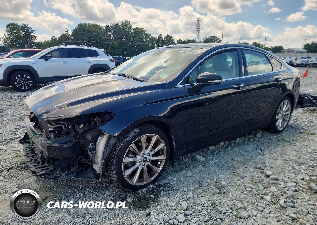 2017 Ford Fusion Titanium VIN:3FA6P0D99HR293347 - 1
