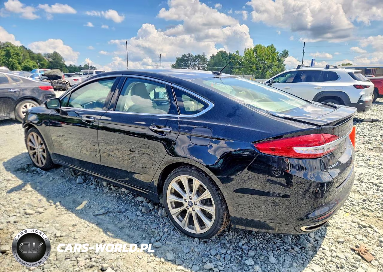 2017 Ford Fusion Titanium VIN:3FA6P0D99HR293347 - 2