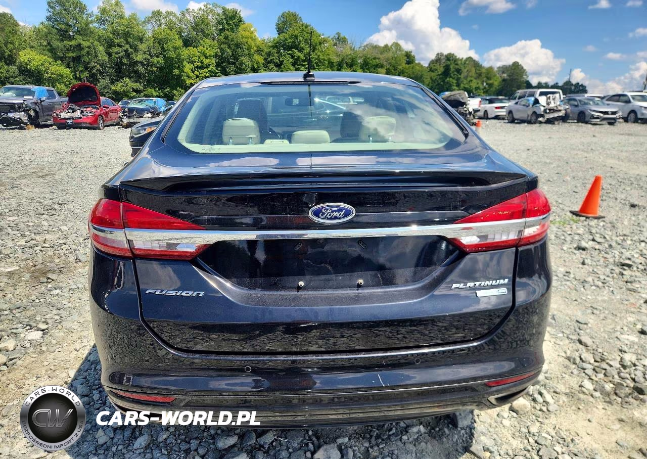 2017 Ford Fusion Titanium VIN:3FA6P0D99HR293347 - 6