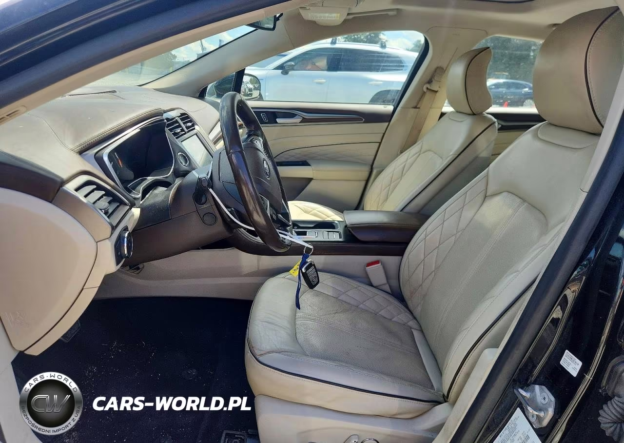 2017 Ford Fusion Titanium VIN:3FA6P0D99HR293347 - 7