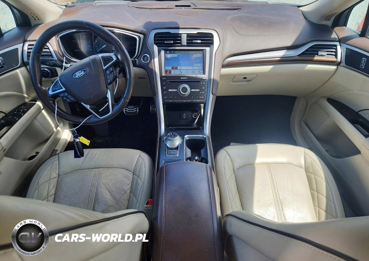 2017 Ford Fusion Titanium VIN:3FA6P0D99HR293347 - 8