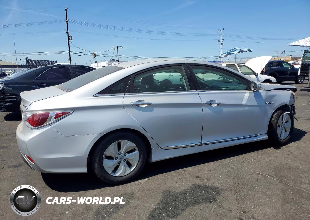 2015 Hyundai Sonata Hybrid Base VIN:KMHEC4A40FA133104 - 3